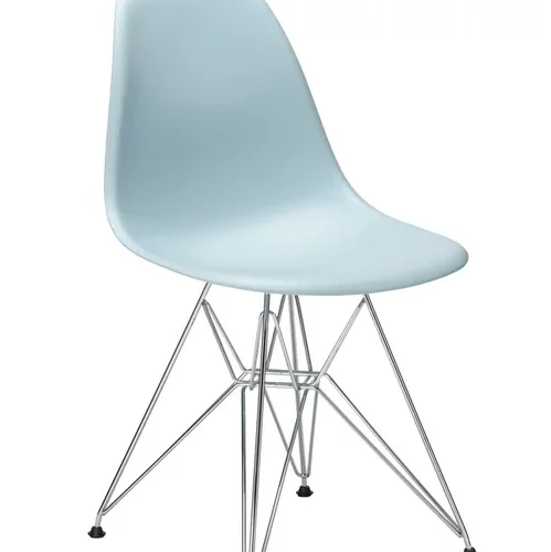 EAMES PLASTIC SIDE CHAIR (chaise) RE DSR - Coque polypropylène recyclé
